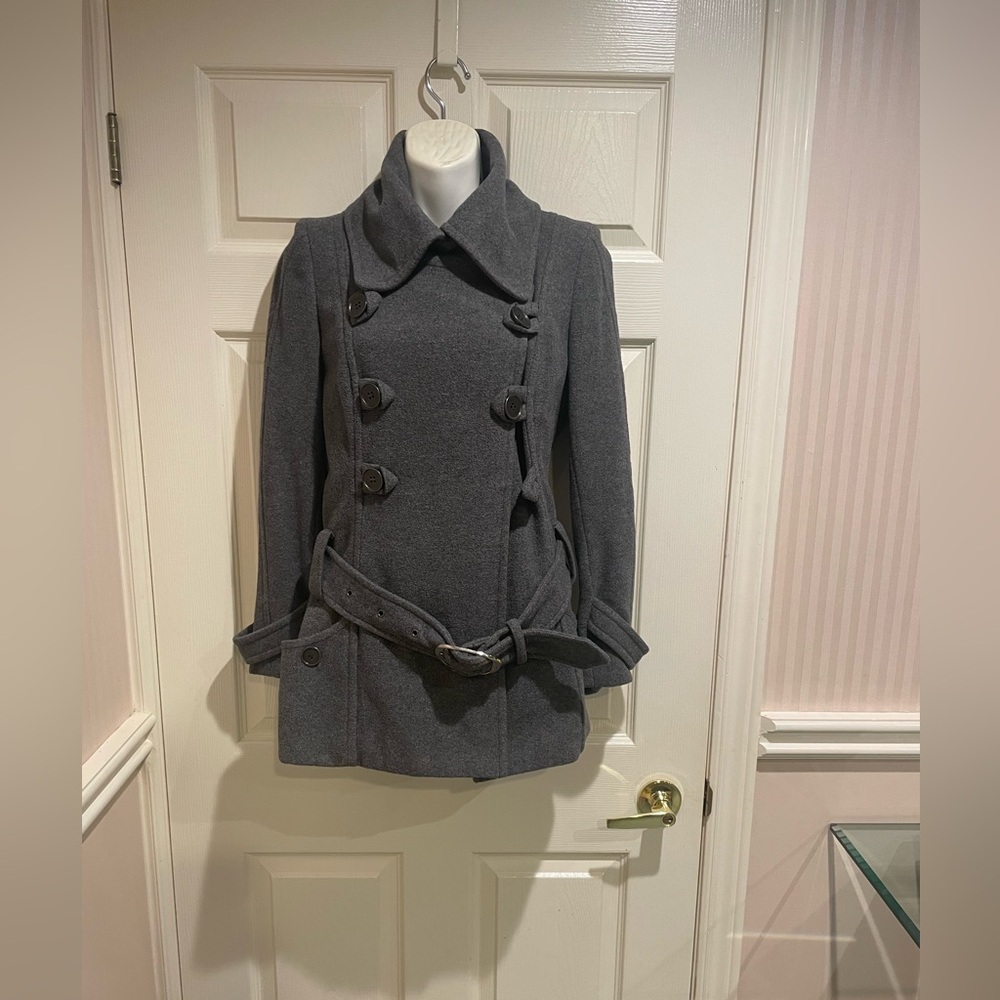 ⬇️Price drop⬇️Grey stylish preloved 3/4 jacket